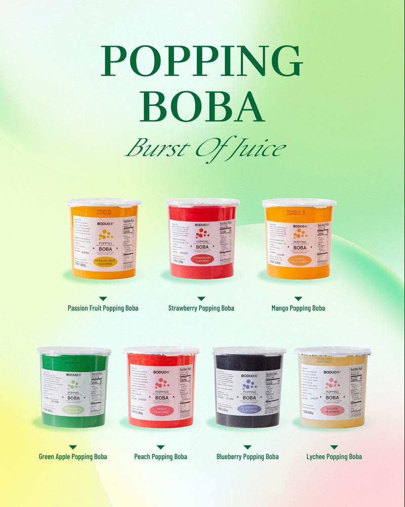 The Sweet Burst of Joy – Discover the Magic of Popping Boba!