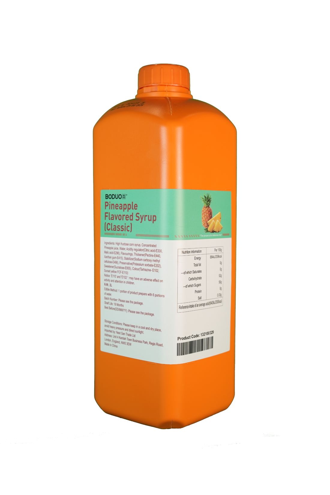 Pineapple Flavoured Syrup