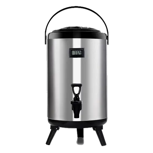Cubo redondo para té con leche