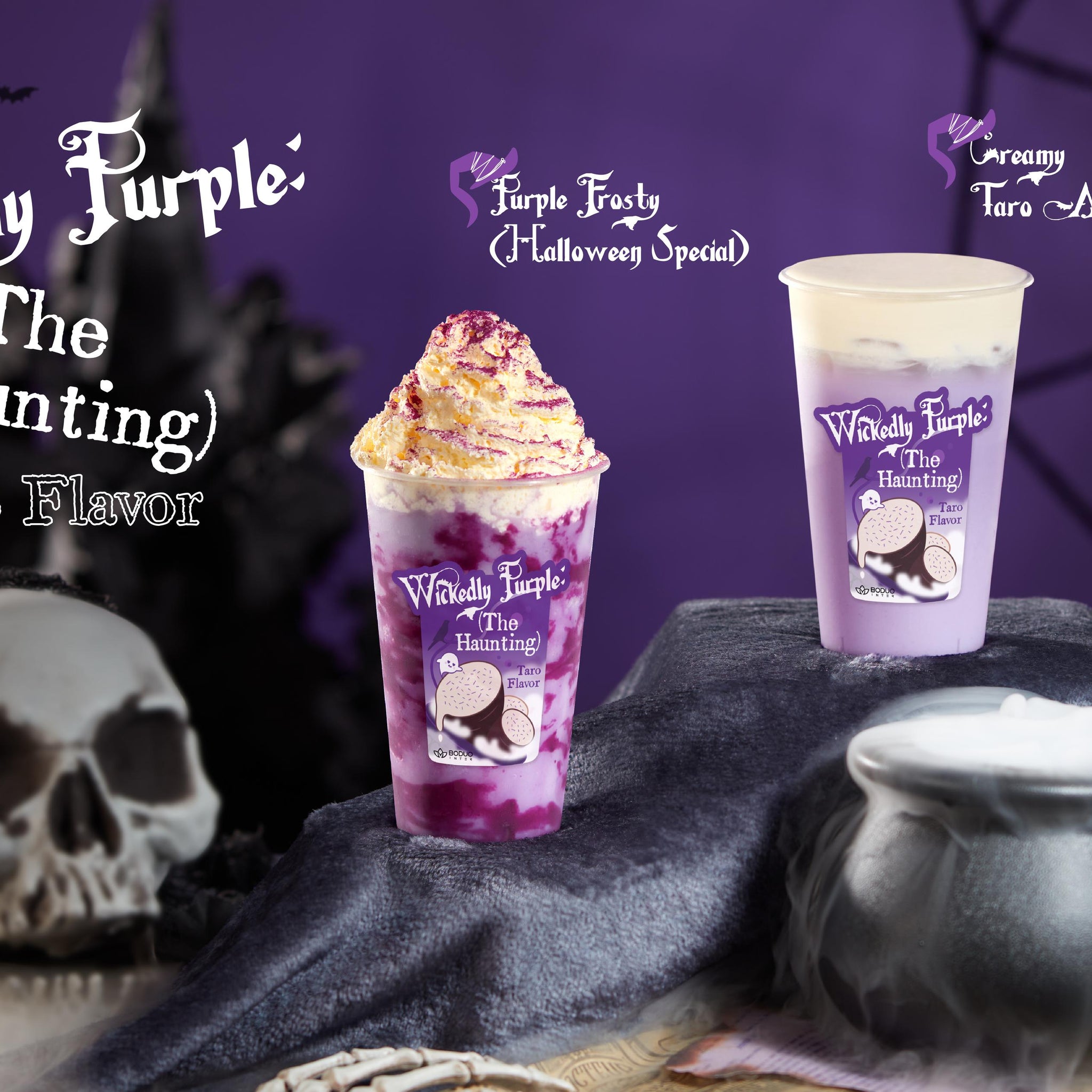 Wickedly Purple: The Haunting Taro Flavour