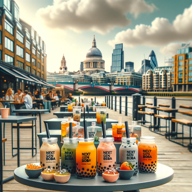 🎡🍹 Discover London's Finest Bubble Tea at Next Gen Boba! 🍹🎡
