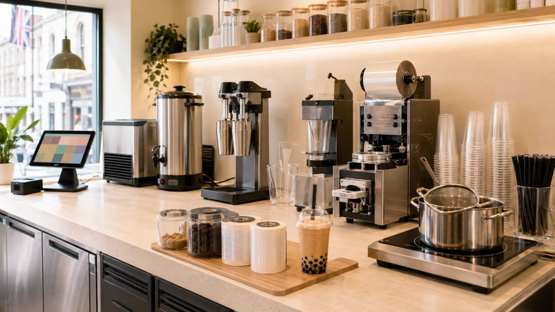 Milk Tea Shop Equipment List: What You Need to Get Started in the UK