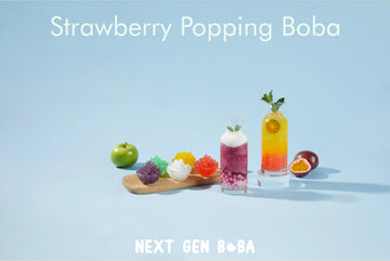 POP! Goes the Flavour: Dive into the Delicious World of Strawberry Popping Boba