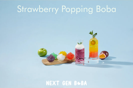 POP! Goes the Flavour: Dive into the Delicious World of Strawberry Popping Boba