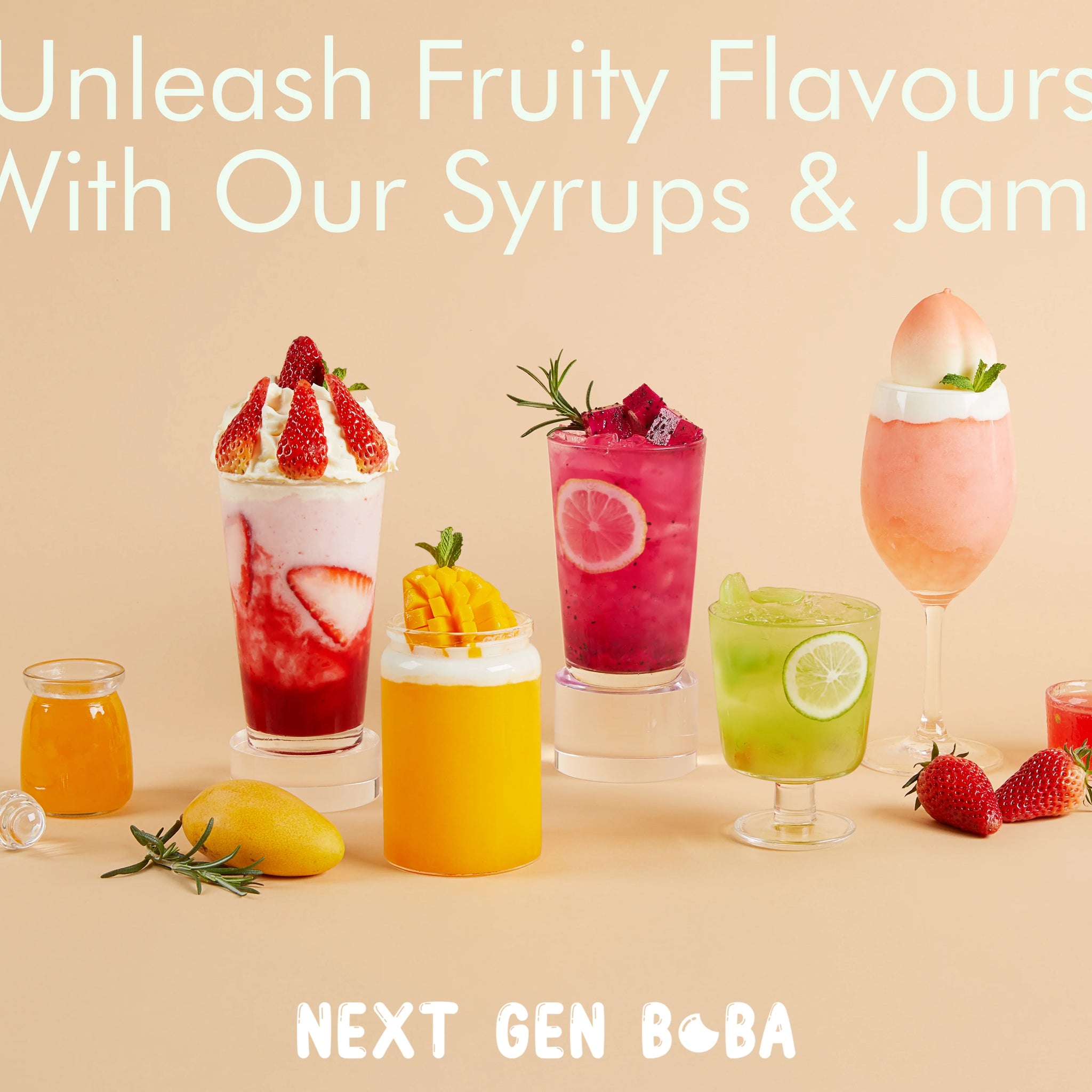 Unleash Fruity Flavours with Our Jams & Syrups