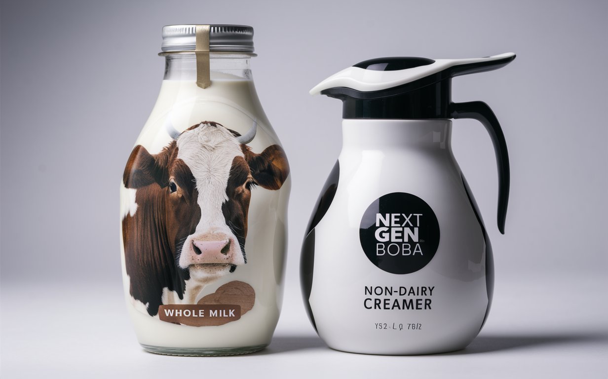 Real Milk VS Non-Dairy Creamer in Bubble Tea: A Delicious Debate