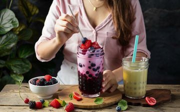 Craft Your London Calling: An All-British Summer Berry Bubble Tea Recipe 🇬🇧