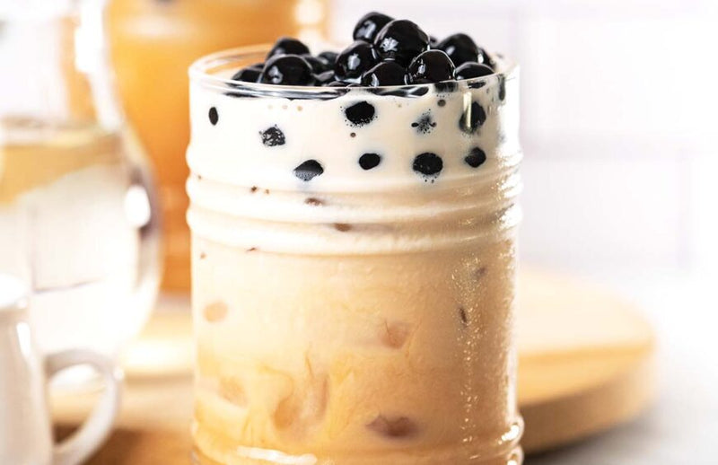 Chá Clássico de Bolha de Leite