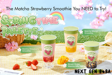 Spring into Flavour: The Matcha Strawberry Smoothie You NEED to Try!