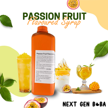 Escape to the Tropics: Unleash the Zest with Our Passion Fruit Syrup