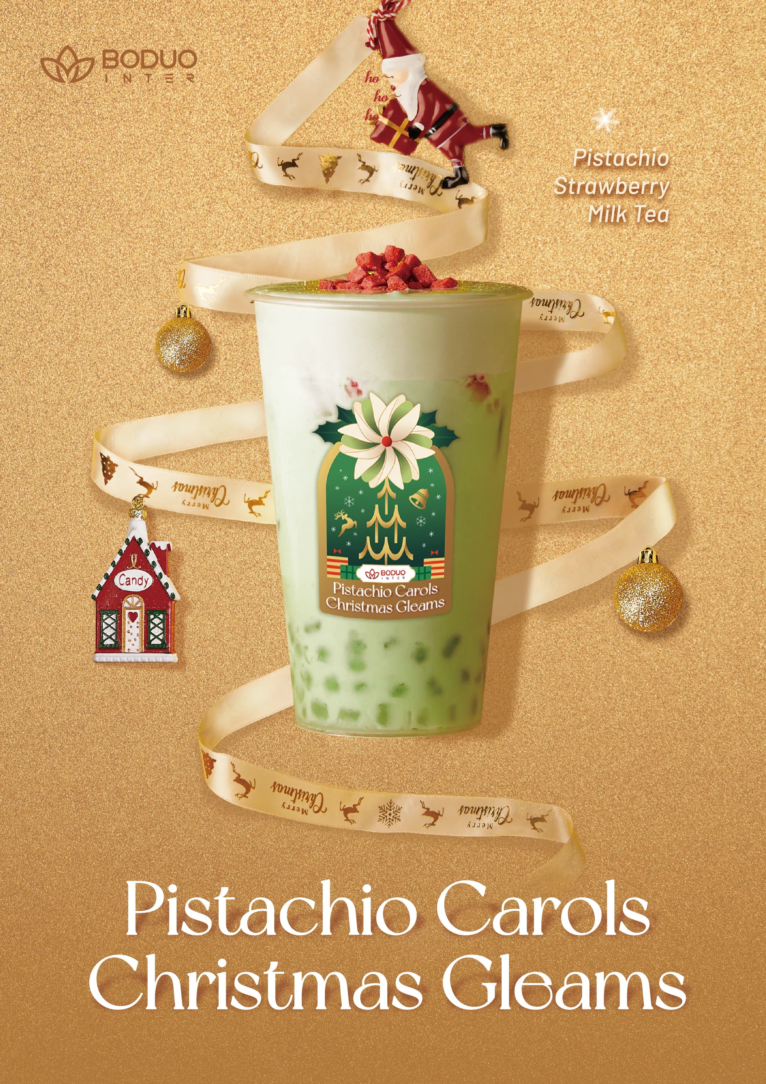 Pistachio Strawberry Milk Tea: A Dreamy Delight