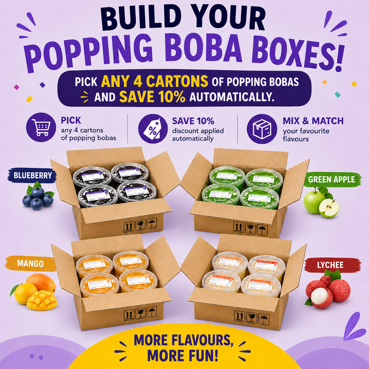 Build Your Popping Boba Boxes