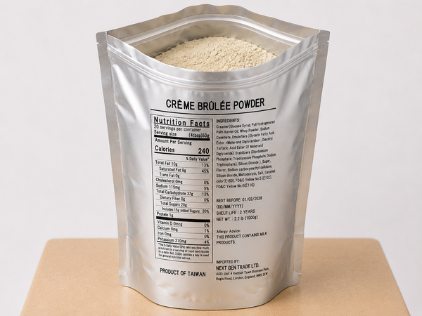 Crème Brûlée Powder from Taiwan