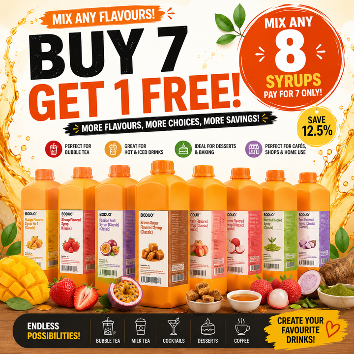 Buy 7 Get 1 Free Syrup Bundle