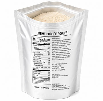 Crème Brûlée Powder from Taiwan