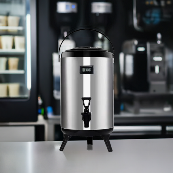 Round Milk Tea Bucket