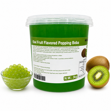 Boba Popping con sabor a manzana verde
