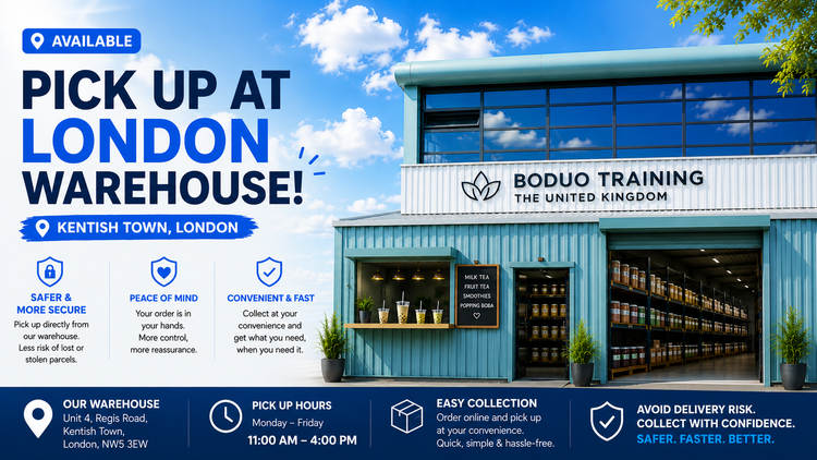 One-stop Supplier for
Bubble Tea & Café Businesses