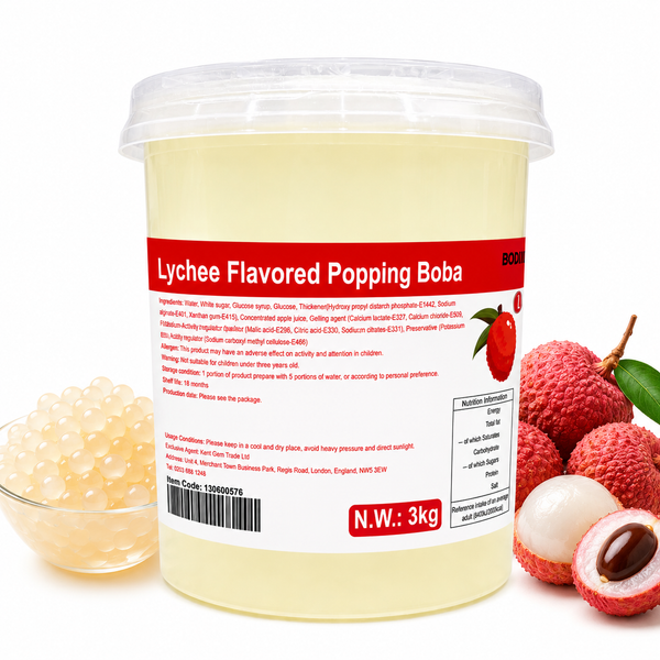 Lychee Flavoured Popping Boba