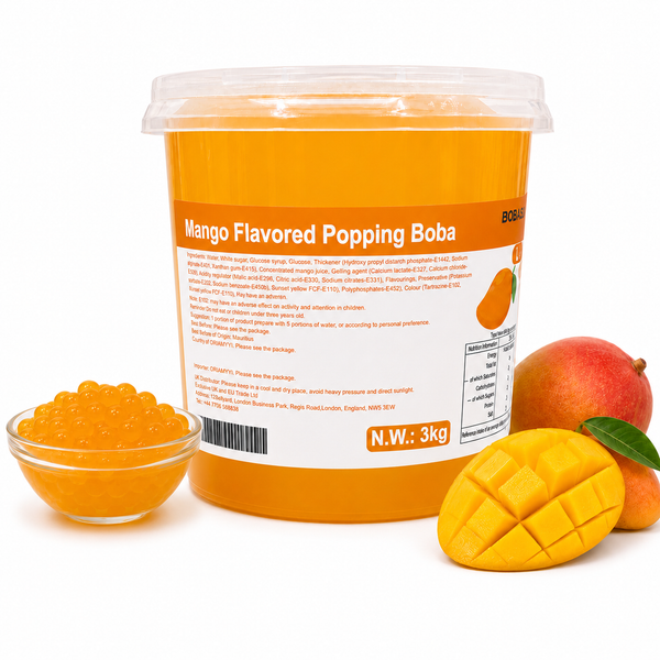 Mango Flavoured Popping Boba