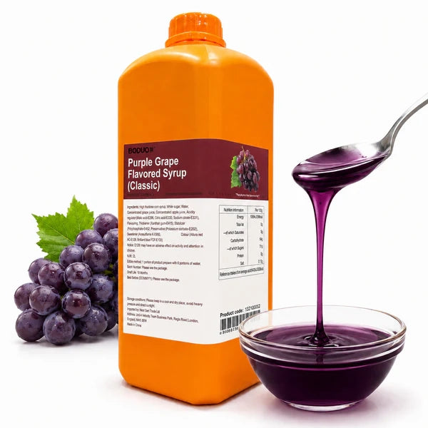 Purple Grape Flavoured Syrup(BestBefore121026)
