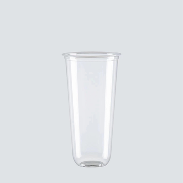 700ML Plastic U Cup / 700ml塑料杯 (1000pcs/Carton)